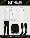 DLFTHELABEL complete set met wit trainingsjack – maat S t/m 4XL