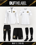 DLFTHELABEL complete set met witte trainingstop – maat S t/m 4XL