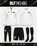 DLFTHELABEL complete set met witte trainingstop – maat 116 t/m 164